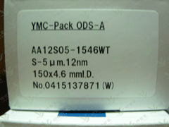 YMC-Pack ODS-AQ L1 色谱柱AA12S05-2546WT