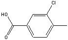 3-氯-4-甲基苯甲酸；