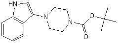 tert-butyl 4-(1h-indol-3-yl)piperazine-1-carboxylate 	4-(1H-吲哚-3-基)哌嗪-1-甲酸叔丁酯	947498-87-5 
