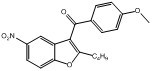 2-丁基-3-(4-甲氧基苯甲酰基)-5-硝基苯并呋喃