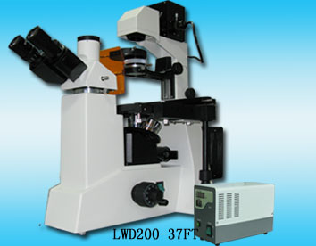 倒置荧光显微镜LWD200-37FT