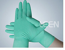 绿色芦荟乳胶手套