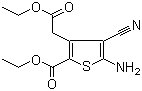 5-氨基-4-氰基-3-(2-乙氧基-2-羧甲基)-2-噻吩甲酸乙酯