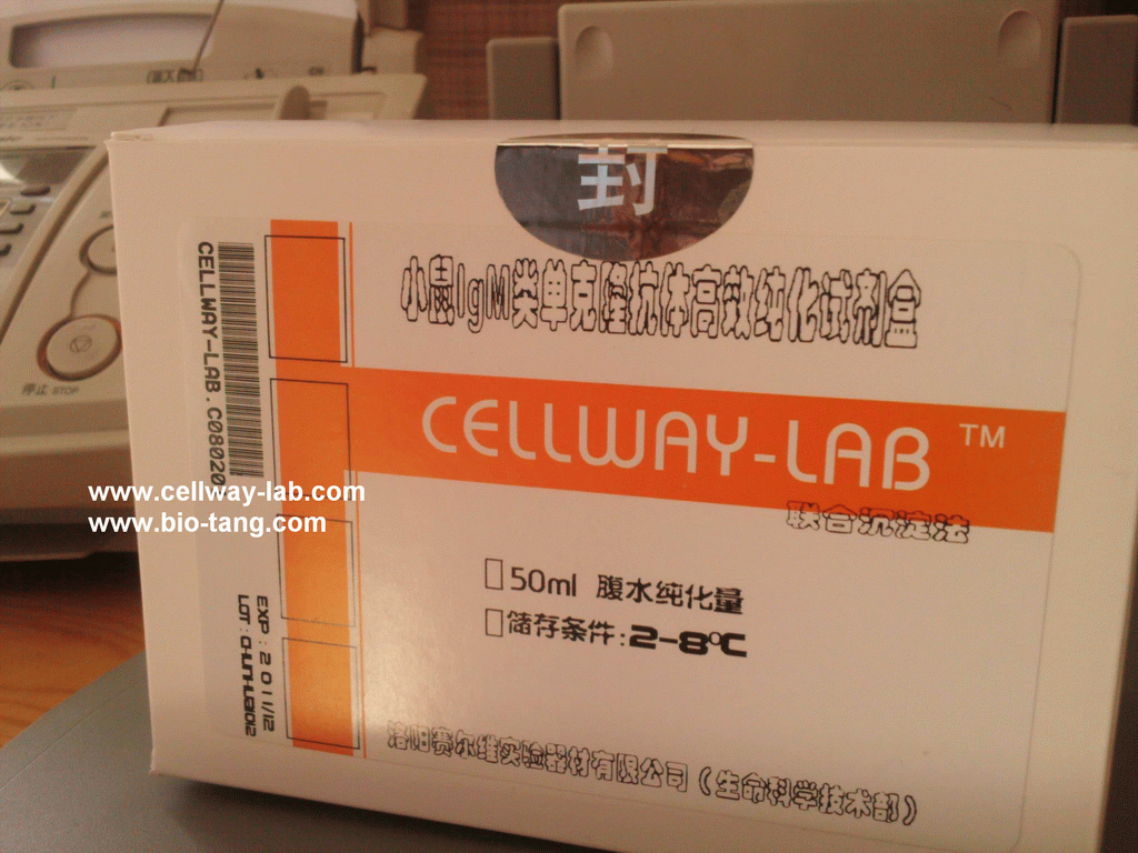 IgM类克隆抗体（腹水）高效快速纯化试剂盒盒