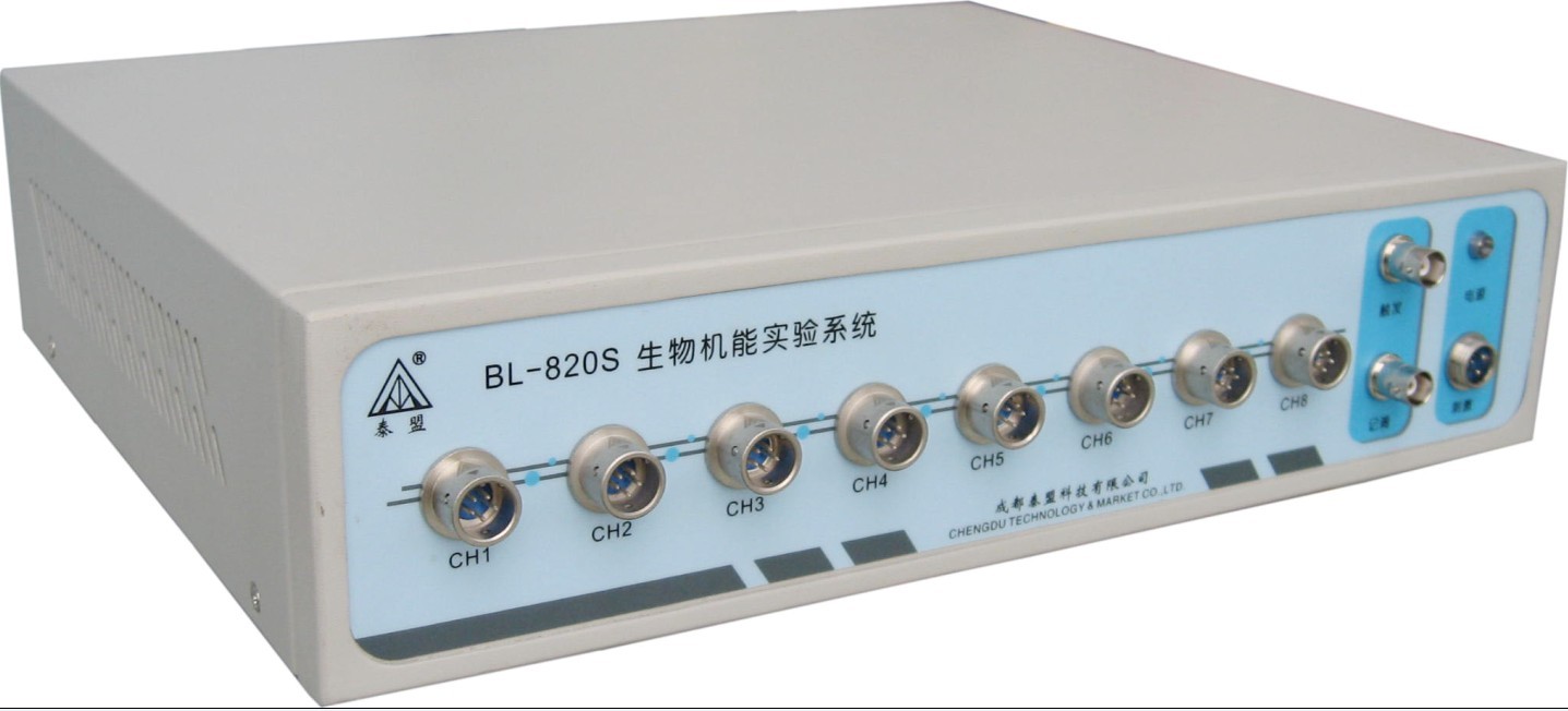 泰盟 生物机能实验系统/生物信号采集处理系统BL-820S