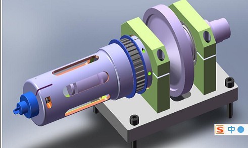 超声波无缝缝纫机芯