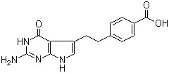 4-(2-[2-氨基-4-氧-3,7-二氢吡咯并[2,3-d]嘧啶-5-基]乙基)苯甲酸