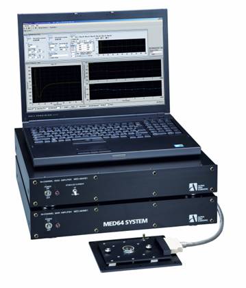 MED64平面微电极矩阵记录系统