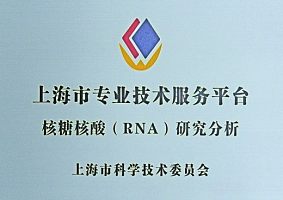 上海市专业技术服务平台-RNA研究分析