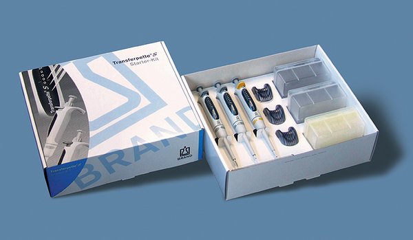 Starter-Kit 组合套装，Transferpette® S微量移液器，小量程组(D-1, D-10, D-100)