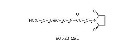 HO-PEG-MAL，羟基-聚乙二醇-马来酰亚胺