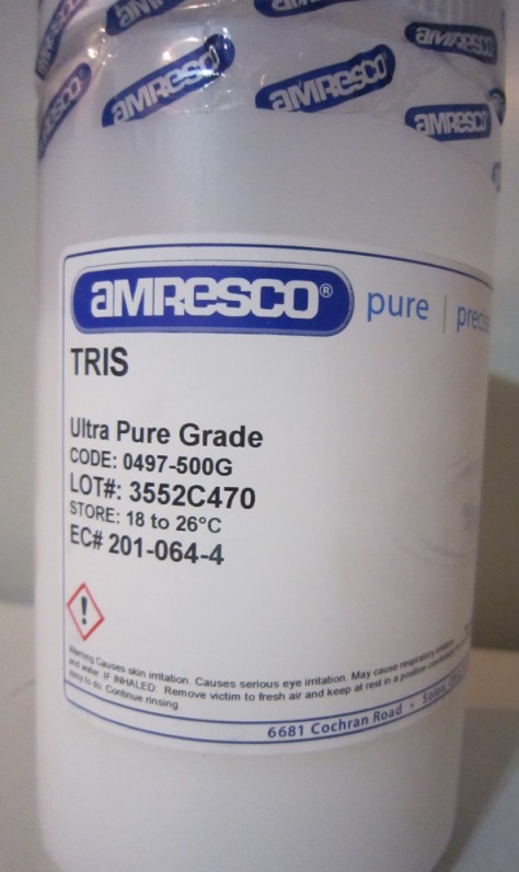 Amresco原装 TRIS 超纯级 0497-500G