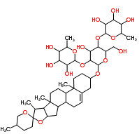 薯蓣皂苷 60478-68-4 Dioscin 对照品标准品
