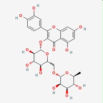 槲皮素-3-β-D-芸香糖甙即芦丁 Rutin 对照品/标准品/价格
