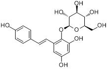 何首乌苷 2,3,5,4-tetera-hydroxystilbene-2-O-β-D-glucoside 对照品/标准品/价格