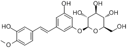土大黄苷对照品标准品 Rhaponticin(CAS:155-58-8)