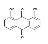 1，8-二羟基蒽醌对照品标准品 1,8-Dihydroxyanthraquinone(CAS:117-10-2)