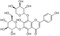 夏佛塔苷对照品标准品 Schaftoside(CAS:51938-32-0)