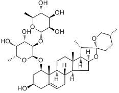 麦冬皂苷B对照品标准品 Ophiopogonin B(CAS:38971-41-4)