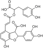 紫草酸对照品标准品 lithospermic acid(CAS:28831-65-4)