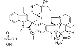 硫酸长春地辛(长春酰胺)对照品标准品 Vindesine sulfate(CAS:59917-39-4)