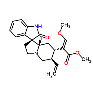 去氢钩藤碱,柯诺辛因碱对照品标准品 Corynoxeine(CAS:630-94-4)