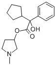 2-环戊基-2-羟基-2-苯基乙酸(1-甲基-3-羟基)吡咯烷酯