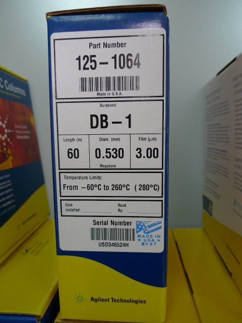 安捷伦气相色谱柱DB－1（125-1064）