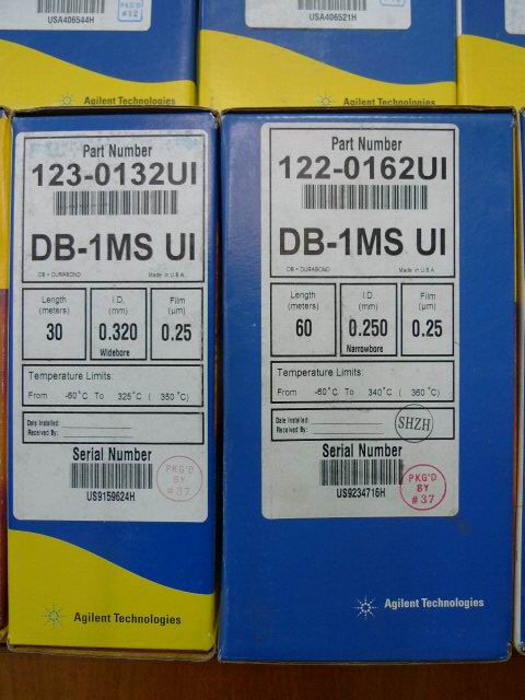 安捷伦气相色谱柱DB－1MS UI （122-0162UI）