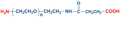 NH2-PEG-COOH 氨基-聚乙二醇-氨基琥珀酸