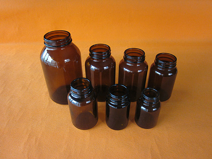 棕色螺纹玻璃试剂瓶