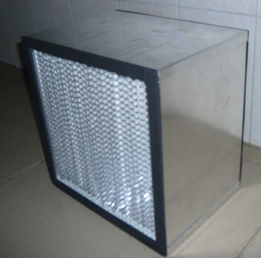 铝框有隔板高效空气过滤器，纸隔板高效过滤器