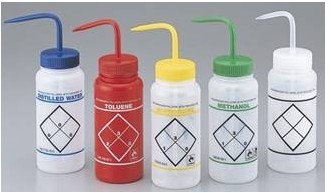热销进口带标签清洗瓶  ラベル付洗浄瓶  WASH BOTTLE热线：400-666-2192（长途免费）