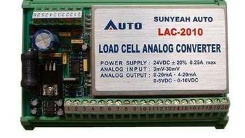 SUNYEAH AUTO LAC2010重量变送器 电源功耗 0.25A