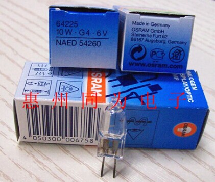 OSRAM 64225 10W6V卤钨灯泡价格及规格型号 