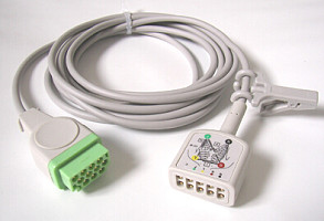 GE PRO1000多参数监护仪维修电池血氧缆线探头体温探头缆线3导联线缆线