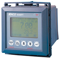 JENCO 6308PT 酸度, 温度 工业在线控制器