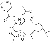 千金子二萜醇二乙酰苯甲酰酯