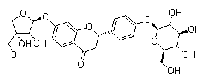 甘草苷元-7-O-D-芹糖-4'-O-D-葡萄糖苷