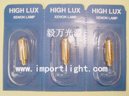 HEINE海尼MINI 2000,ALPHA光纤检耳镜X-01.88.037 XHL 2.5V灯泡