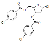 1-α-氯-2-脱氧-3,5-二-O-对氯苯甲酰基-D-核糖