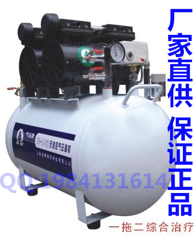气宝牌无油空气压缩机 高压气泵 一拖二YH-Ⅱ(B)