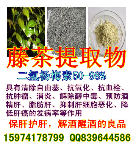 藤茶提取物二氢杨梅素50%，90%，95%，98%富含硒