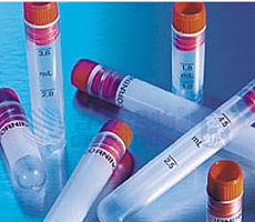 冻存管 2.0ml 圆底 自立式 内旋密盖 PP（聚丙烯）材质 灭菌 大包装 硅胶垫圈 