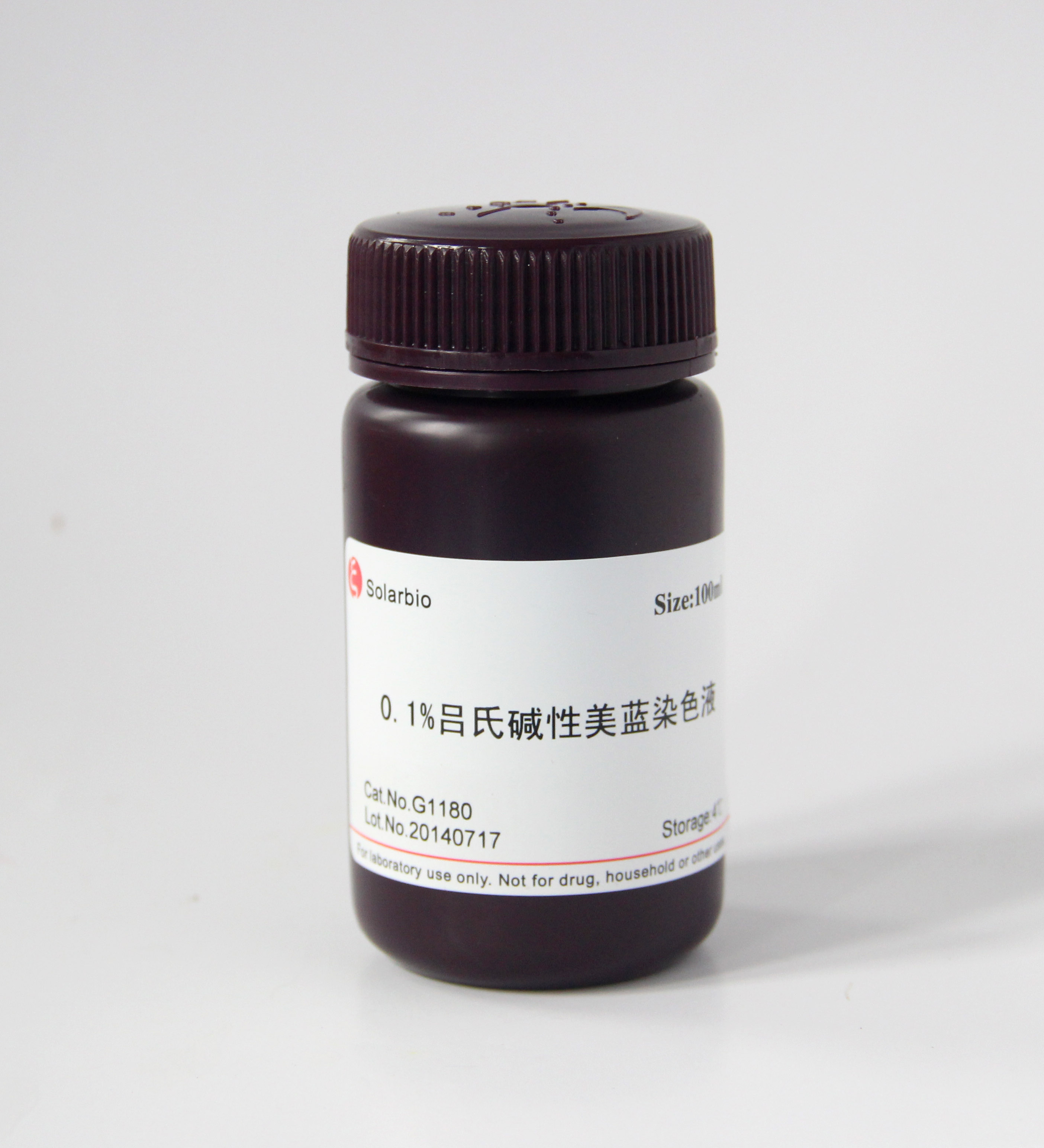 G1180 吕氏碱性美蓝染色液(0.1%) 微生物染色液 索莱宝