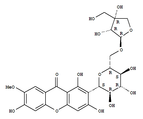 远志山酮III,远志口山酮中药标准品对照品(CAS:162857-78-5)