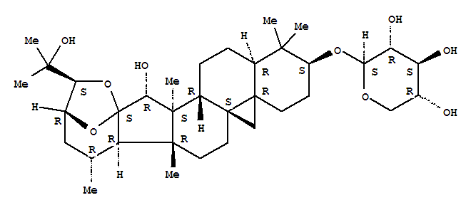 升麻醇-3-O-β-D-吡喃木糖苷标准品/对照品 （CAS号：27994-11-2）