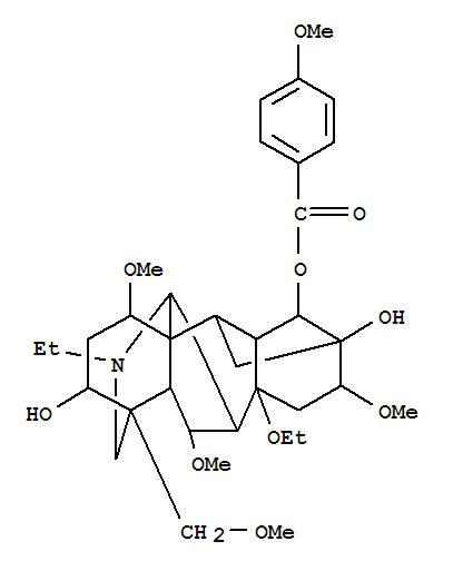 8-去乙酰基滇乌碱（CAS：110011-77-3）中药对照品 