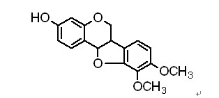 3-羟基-9，10-二甲氧基紫檀烷 （CAS：73340-41-7）中药对照品，标准品