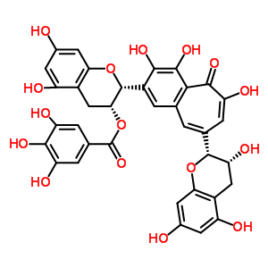 茶黄素-3'-没食子酸酯（TF-3'-G）（CAS号：28543-07-9）中药对照品，标准品